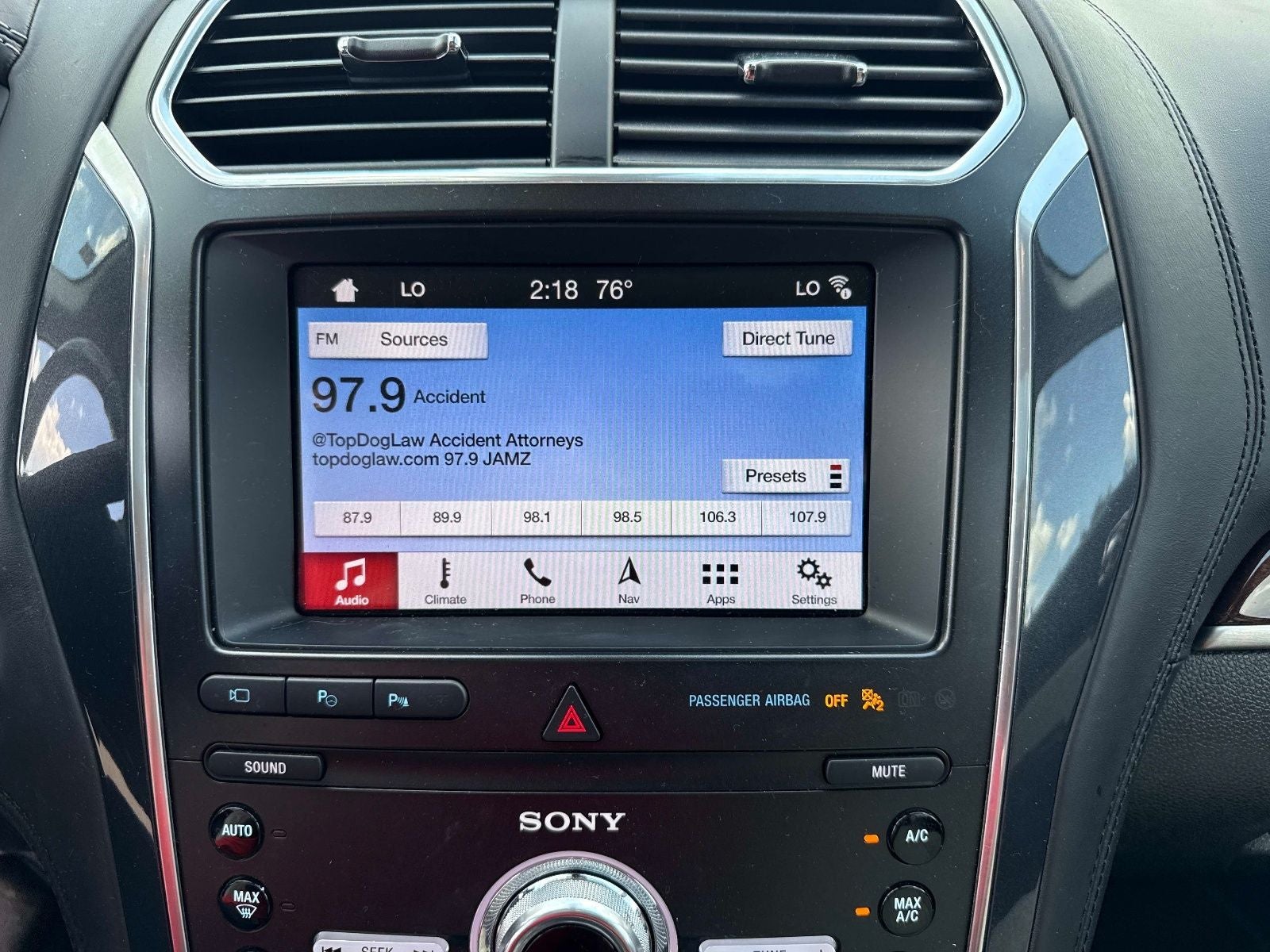 2019 Ford Explorer Platinum