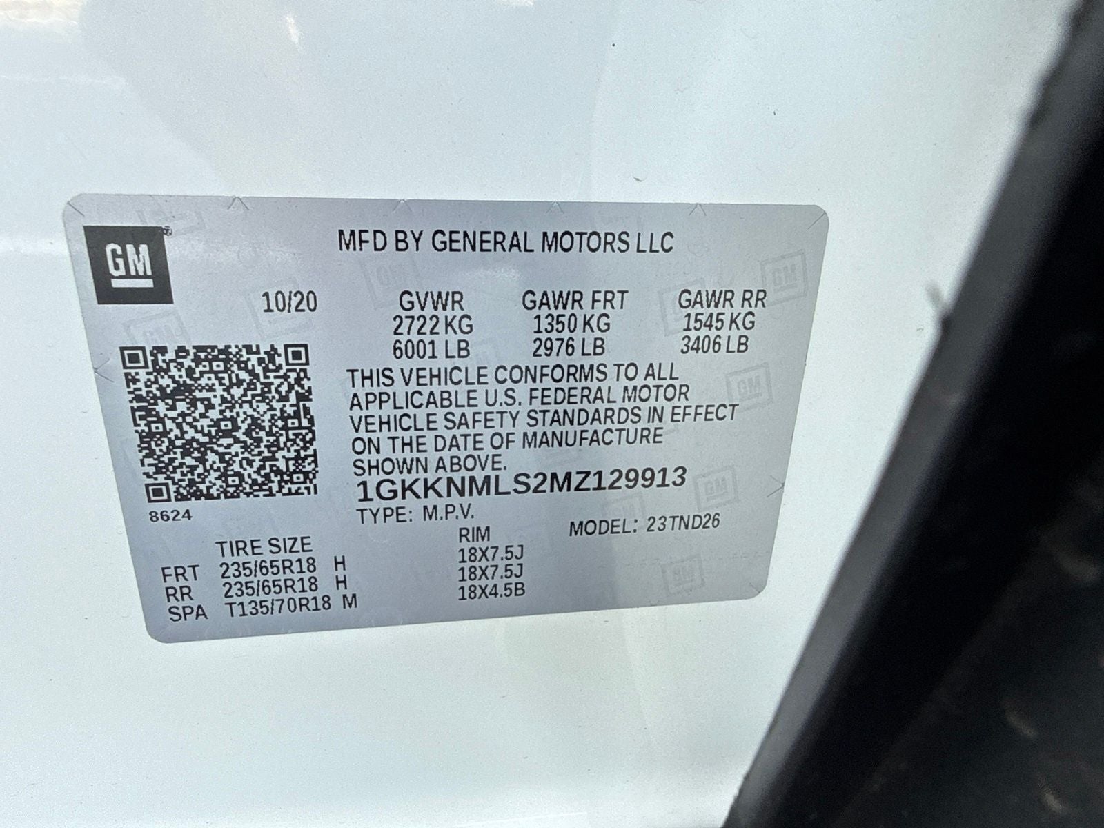 2021 GMC Acadia SLT