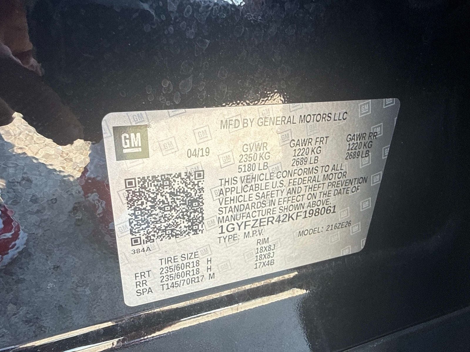 2019 Cadillac XT4 Sport