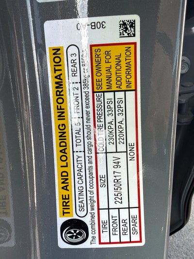 2023 Honda Accord Hybrid EX-L w/o BSI