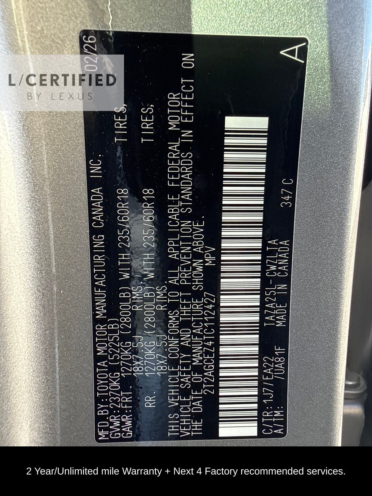 2026 Lexus NX 350 Base