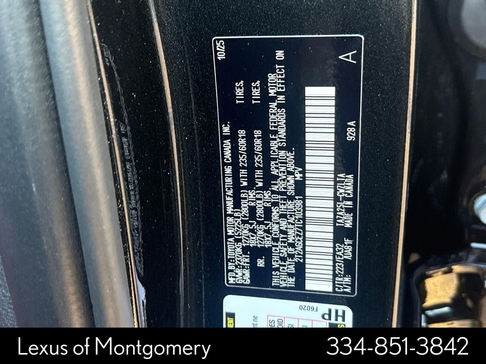 2026 Lexus NX 350 Base