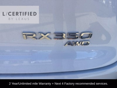 2024 Lexus RX 350 F Sport Handling