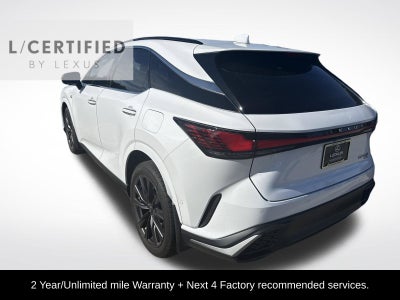 2024 Lexus RX 350 F Sport Handling