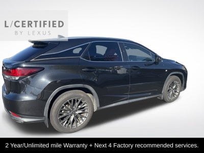 2021 Lexus RX 350 F Sport Handling