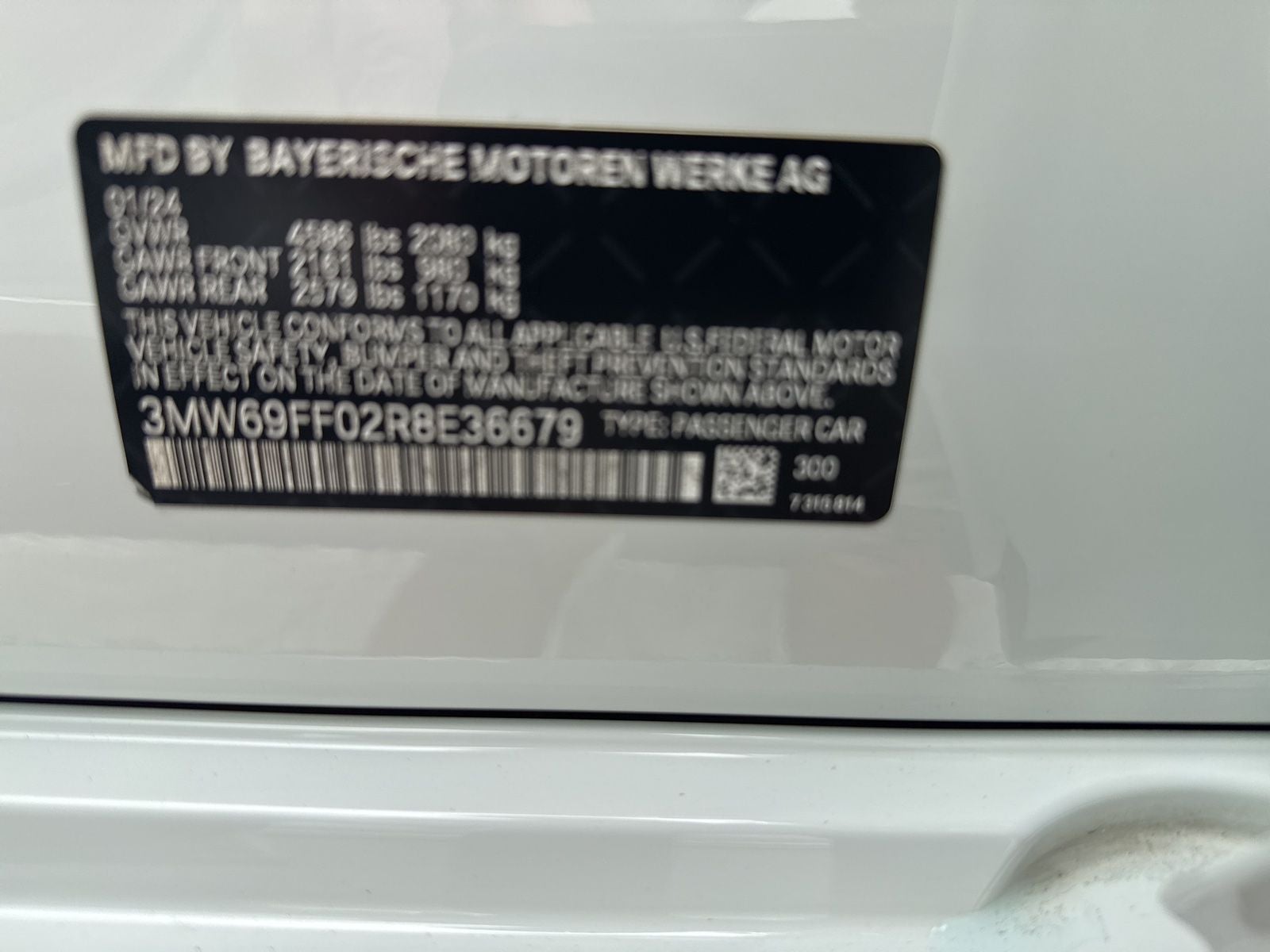 2024 BMW 3 Series 330i