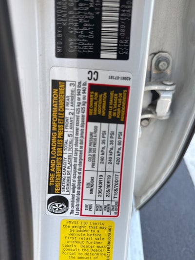 2022 Toyota Avalon Touring