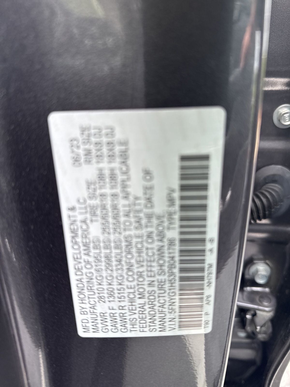 2023 Honda Pilot EX-L 7 Passenger