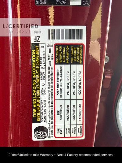 2026 Lexus TX 350 Premium