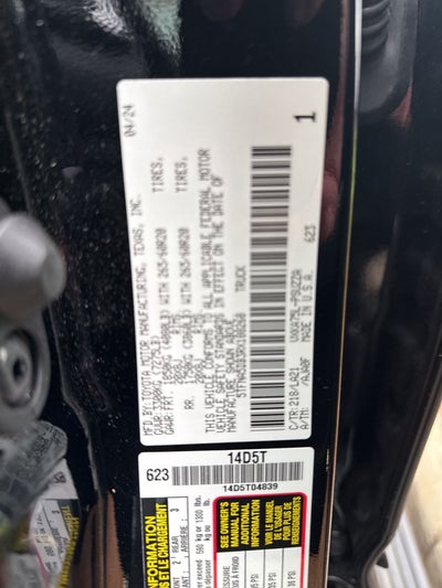 2024 Toyota Tundra Platinum