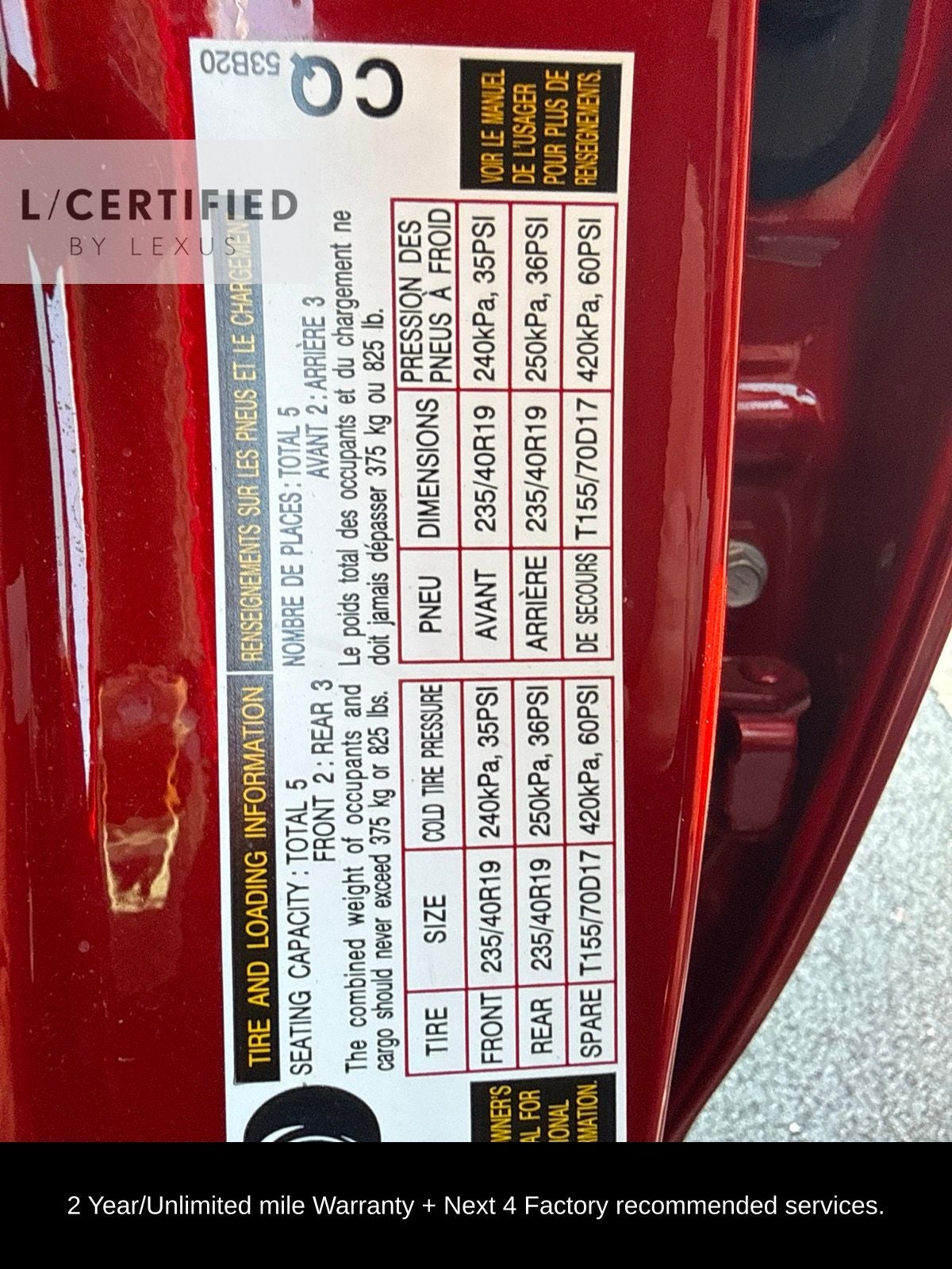 2025 Lexus IS 350 F SPORT Design