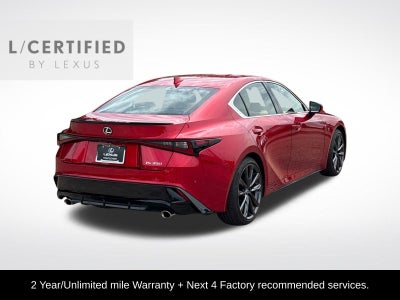 2025 Lexus IS 350 F SPORT Design