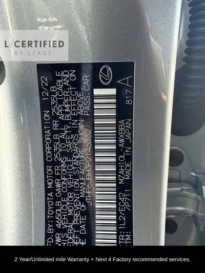 2023 Lexus UX 250h Premium