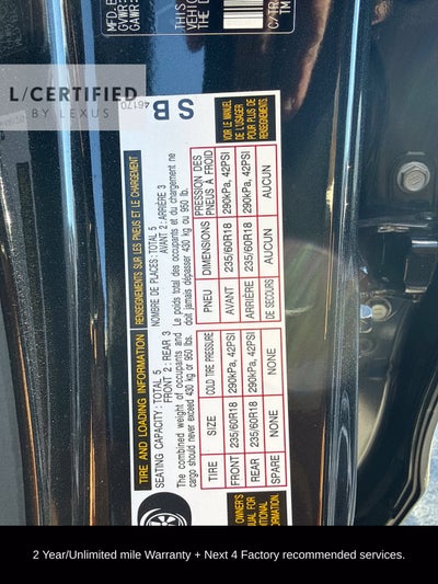 2026 Lexus RZ 350e Premium