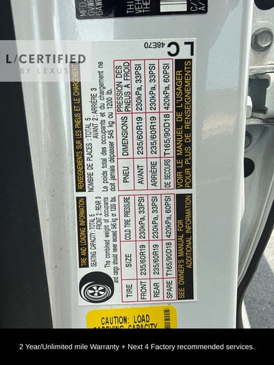 2024 Lexus RX 350 Premium