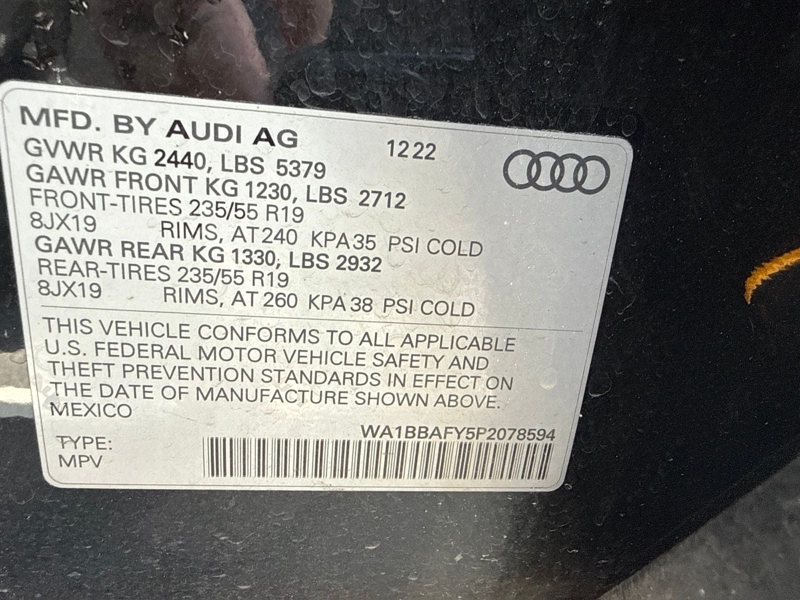 2023 Audi Q5 40 Premium Plus quattro