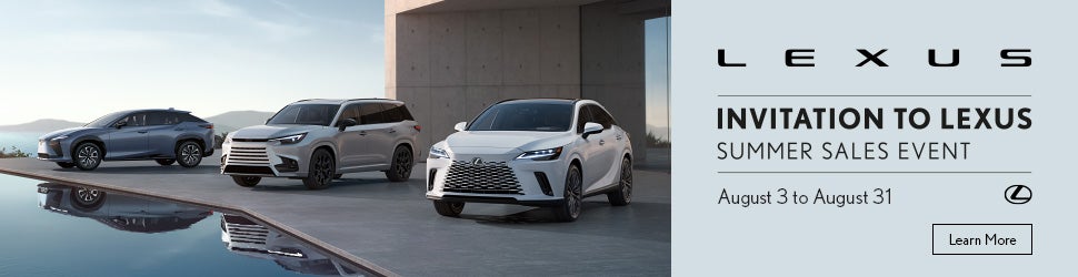 Lexus Summer Sales Event