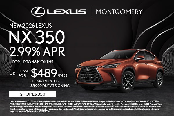 NEW 2026 LEXUS NX 350