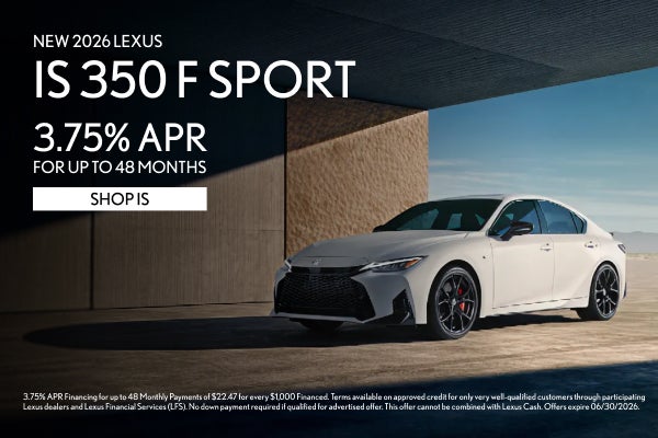 NEW 2026 LEXUS IS 350