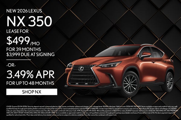 NEW 2026 LEXUS NX 350